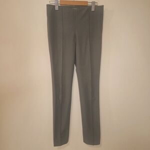 COS slim side zip olive/army green legging trousers SZ 6